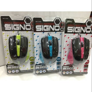 เมาส์ SIGNO OPTICAL Mouse รุ่น MO-230