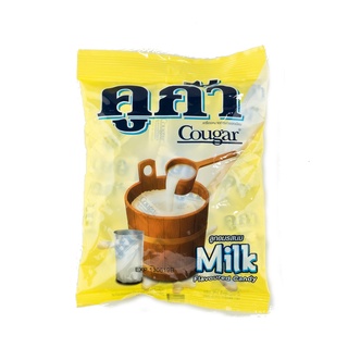 คูก้า รสนม บรรจุ 100เม็ด/แพ็ค ลูกอม COUGAR MILK CANDY