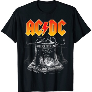 เสื้อยืดผ้าฝ้ายพรีเมี่ยม เสื้อยืด ลาย Ac DC Hels Bel สําหรับผู้ใหญ่