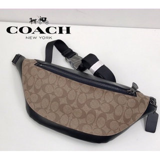 กระเป๋า Coach แท้ F78777 กระเป๋าคาดเอวผู้ชาย / crossbody bag / กระเป๋าคาดอก / กระเป๋าหน้าอก