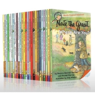 หนังสือชุด Nate the Great 29 เล่ม วรรณกรรมเยาวชน หนังสือภาษาอังกฤษ แนวสืบสวนสอบสวน สำหรับเด็ก เหมาะสำหรับหัดอ่าน