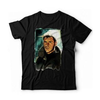 เสื้อยืด พิมพ์ลาย Harrison Ford Movie Cult Hollywood Blade Indiana Han 80SS-5XL