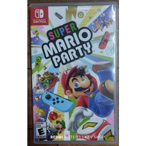 (ทักแชทรับโค๊ด)(มือ 2 พร้อมส่ง)Nintendo Switch : Mario Party มือสอง