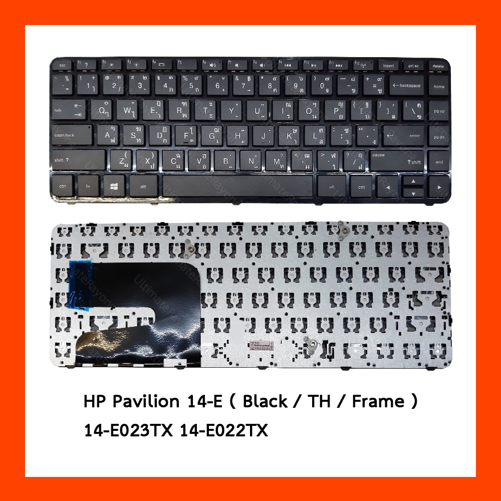 Keyboard (Frame)HP Pavilion 14-E,14-E023TX,14-E022TX แป้น TH