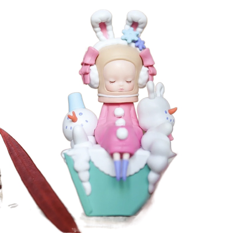 Mystery Box Gumon กล่องตาบอด Fairies Winter Wonderland อะนิเมะรูปตุ๊กตาสาว Kawaii รุ่น Surprise ของขวัญสุ่มสไตล์ Lucky ก