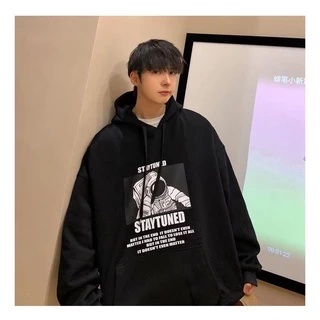 TS MEN เสื้อแขนยาวมีฮู้ด เสื้อกันหนาวมีฮู้ด ผ้าสำลี ผ้าหนาดีใส่สบาย รุ่นNT46