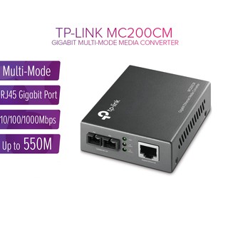 TP-LINK (MC200CM) Ethernet Media Converter Multi Mode