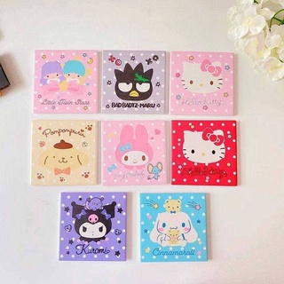 พร้อมส่ง แผ่นรองแก้ว SANRIO มี 8 ลาย