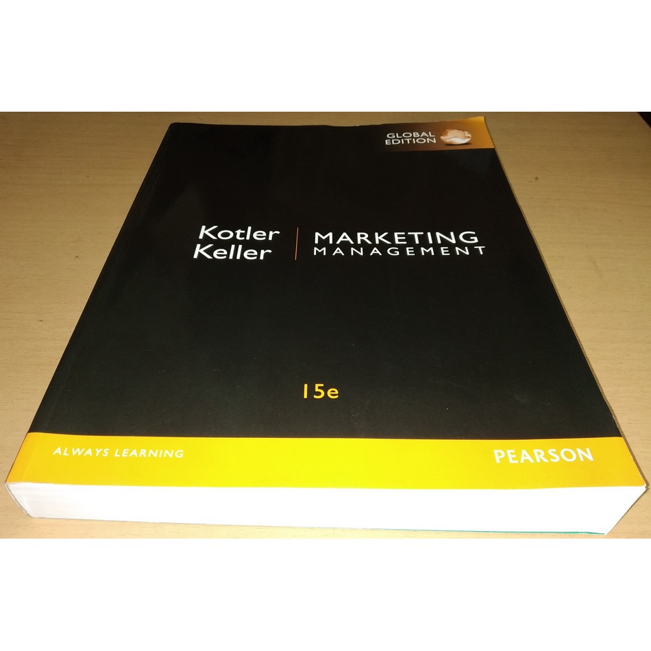 MARKETING MANAGEMENT [มือสอง] Textbook Global Edition