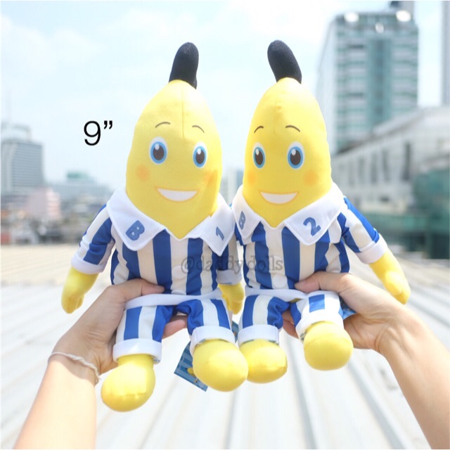 ตุ๊กตา กล้วยหอมจอมซน B1 บี1 B2 บี2 ท่านั่ง Bananas in Pyjamas