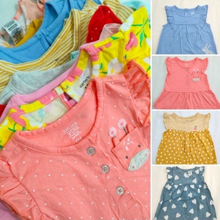 เสื้อเด็กหญิง Carters ไซส์ 0-9เดือน พร้อมส่ง 🌸