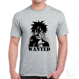 ใหม่ เสื้อยืดลําลอง แขนสั้น คอกลม พิมพ์ลายอนิเมะ Luffy One Piece T Ace สําหรับผู้ชาย ไซซ์ S 3XlSize S-5XL