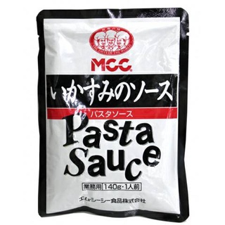 ซอสหมึกดำสำหรับพาสต้า MCC Pasta Sauce Squild Ink 140G.