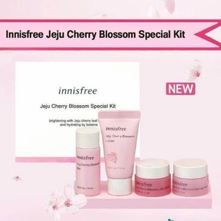 ของแท้💯% Innisfree Jeju Cherry Blossom Special Kit (4 Items)