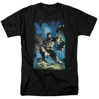 T-shirt  ขายดี เสื้อยืด พิมพ์ลายอัศวิน dark knight licensed adul- JFbieh98HGcoho62 สไตล์คลาสสิกS-5XL