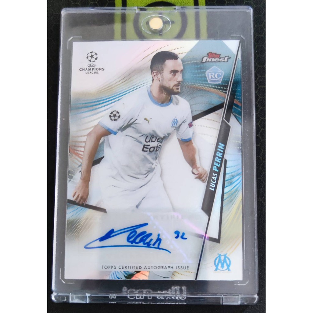 การ์ดนักฟุตบอล Topps Finest Lucas Rerrin