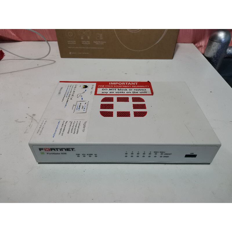 Fortinet Fortigate​ 50E Firewall 2.5 Gbps ราคา 8500 บาท มือสอง