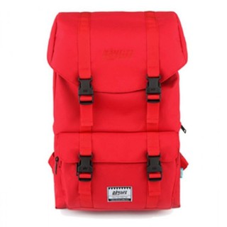 Vivace กระเป๋าเป้ Daylife Korea Fashion Travel Backpack - แดง