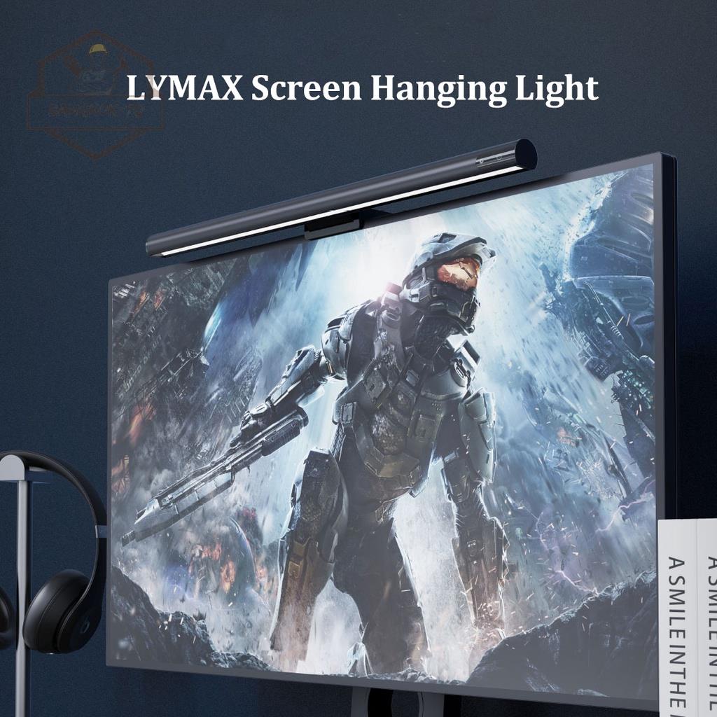 ▪┇Lymax Screen LED Bar Desk Lamp PC Computer Laptop Screen Hanging Light Bar Table Lamp Office Study