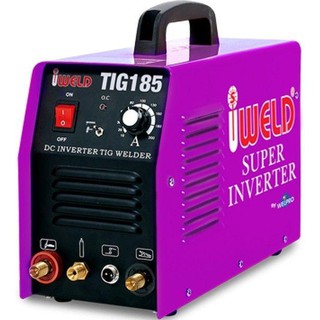 IWELD เครื่องเชื่อมหูหิ้ว 2ระบบ อินเวอร์เตอร์/อาร์กอน 185 แอมป์ รุ่น TIG-MMA185