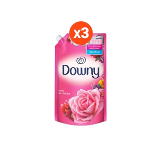 Downy® ดาวน์นี่ สวนดอกไม้ผลิ น้ำยาปรับผ้านุ่ม ผลิตภัณฑ์ปรับผ้านุ่ม สูตรเข้มข้นพิเศษ 1.35 ลิตร X3 p&g