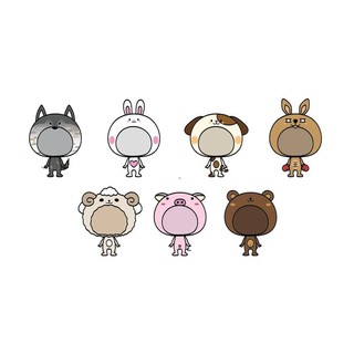 [ พร้อมส่ง ]​ GOT7​ -​ GOTOON​ BY​ SUMMER​ STORE​ ANIMAL​ SU…