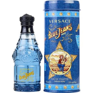 ( 1 ขวด ) Versace Blue Jeans / Red Jeans EDT 75 ml.