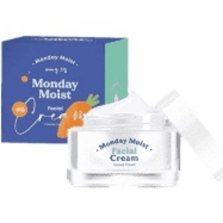 ครีม Monday moist faicial cream ครีมแครอท