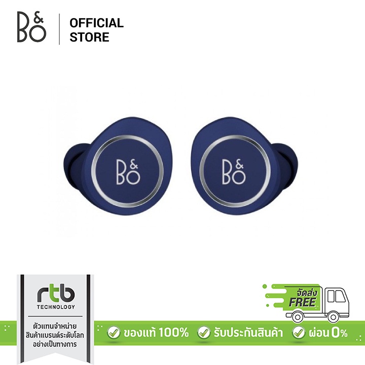B&amp;O ฟังไร้สาย รุ่น BeoPlay E8 Premium Truly Wireless Earphones - Late Night Blue