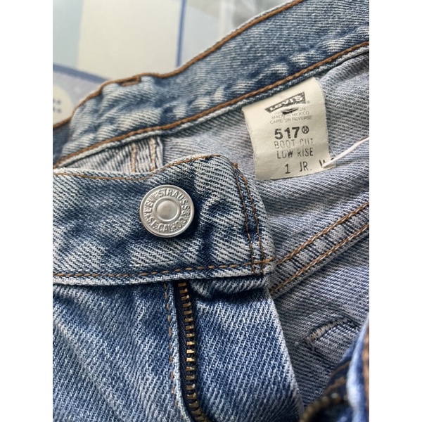 กางเกงยีนส์วินเทจขาม้า Levis517 แท้