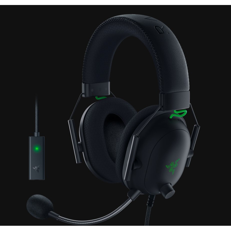 Razer Blackshark V2 Multi Platform Wired Esports Headset With Usb Sound Card Proof Shop Thaipick