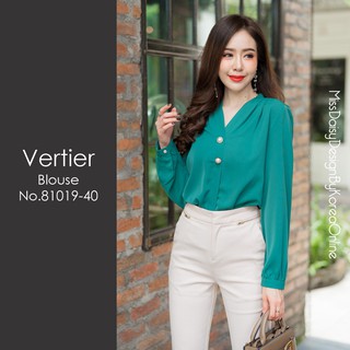 Vertier เสื้อแขนยาว No.81019 ผ้า Polyester 100% เกรดคุณภาพสูง