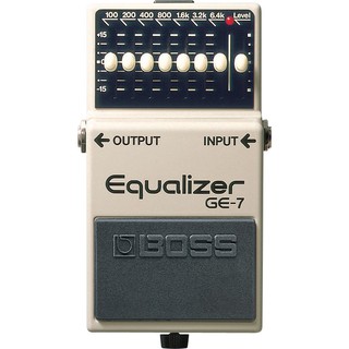 Boss GE-7 Graphic Equalizer เอฟเฟคก้อนบอส ปรับเสียงทุ้มกลางแหลมได้ทุกย่านความถี่ เลือกเสียงที่ชอบได้ ตามที่ใจต้องการ