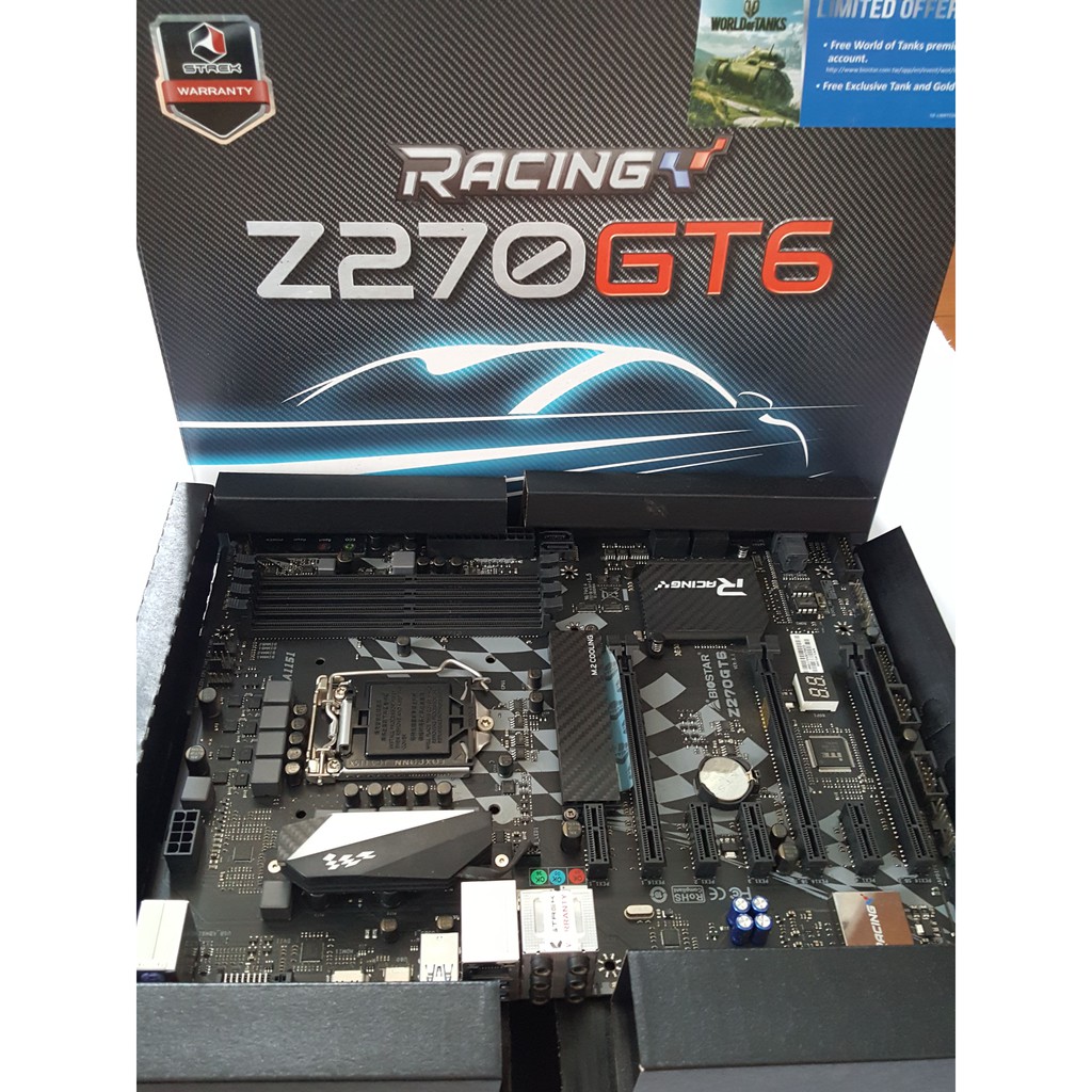 Mainboard  Biostar Racing Z270 GT6 1151 - (11)