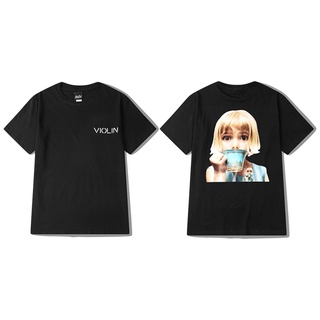 ‘’Violin” เสื้อยืด สตรีทโอเวอร์ไซส์ Violin Oversized T-Shirt