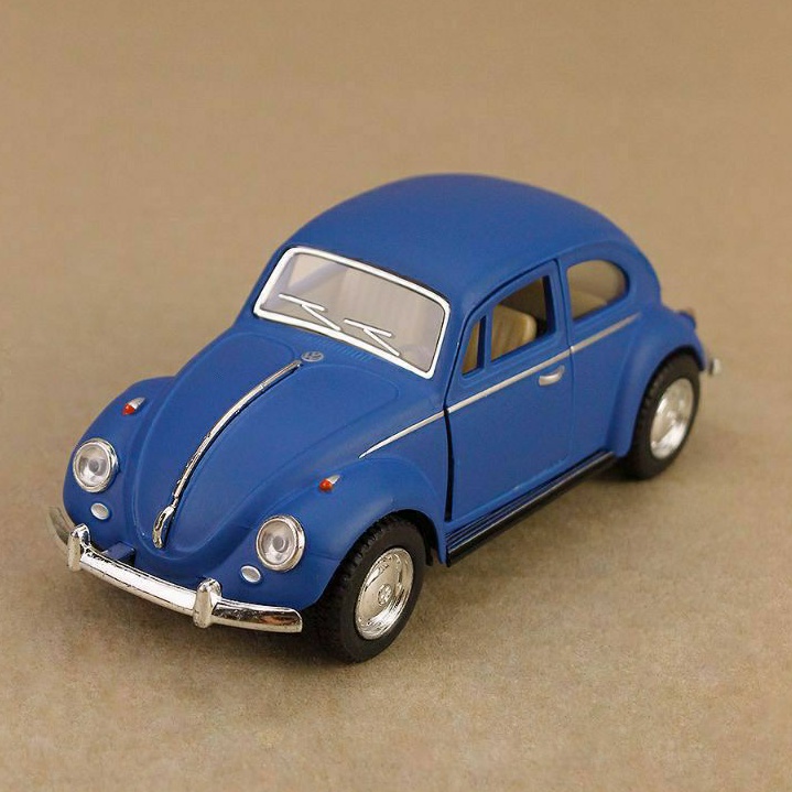 โมเดลรถเต่า 1967 Volkswagen Classical Beetle matte สีด้าน, เต่าทูโทนเข้ม
