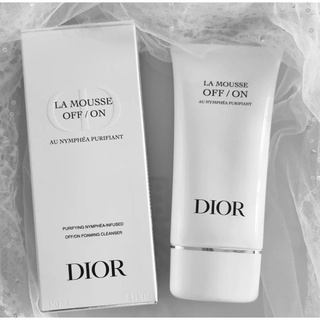 โฟมล้างหน้า Dior ตัวนี La mousse OFF/ON FOAMING CLEANSER 150 ml