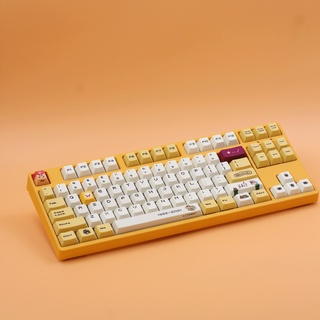 Mario keycap 119 KeyPBT ปุ่มกดคีย์บอร์ด ธีม Mario Kuba ชนิด DIY 108 คีย์