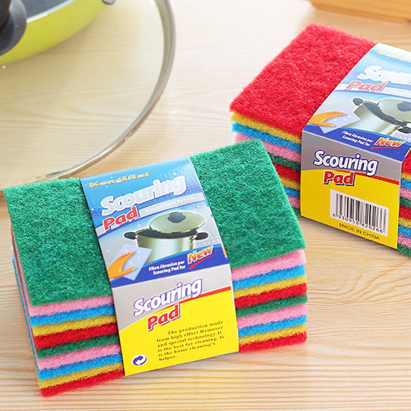 🔰 สก๊อตไบร์ทล้างจาน ฟองน้ำล้างจานหลากสี ราคาถูกสุด #F020 🔰 - รูปที่ 5