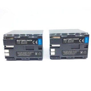 แพ๊คคู่ (จำนวน 2 ก้อน) Canon BP-535 Battery 7.4v 3900mAh Li-Ion ForCANON DM-MV30, DM-MV400 #541