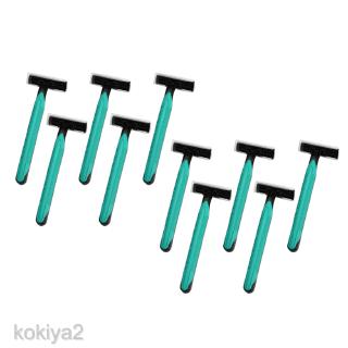 [KOKIYA2] Pack of 10 Disposable Razor Shaver Twin Blade Fixed Head Mens Razors