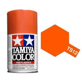 TAMIYA 85012 TS-12 ORANGE สีสเปรย์ทามิย่า พ่นโมเดล