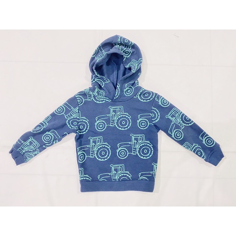 SWEATSHIRT HOODIES FOR CHILDREN 1,5-2 ปี H&M TRACTOR MOTIF ORI