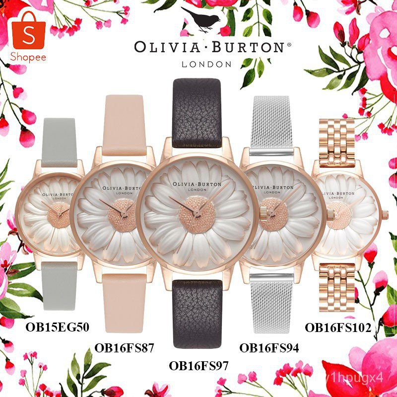 ใหม่OLIVIA BURTON ของแท้100% OB15EG50,OB16FS87,OB16FS97 - 30MM นาฬิกาแบรนด์เนม นาฬิกาสำหรับผู้หญิง สินค้าพร้อมจัดส่ง OWO