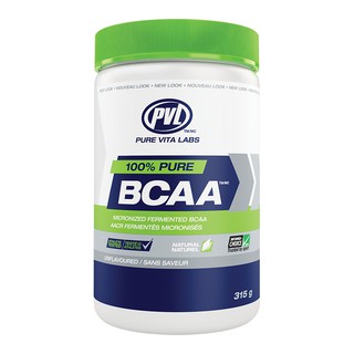 PVL 100% PURE BCAA 315g กรดอะมิโน บีซีเอเอแบบผง ของแท้