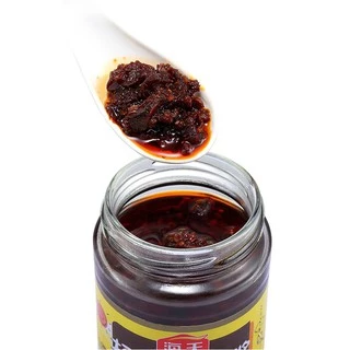 น้ำพริกเห็ดหอมเซี่ยงไฮ้ สูตรมังสวิรัต หอมอร่อยรสกลมกล่อม (300g) (B217)