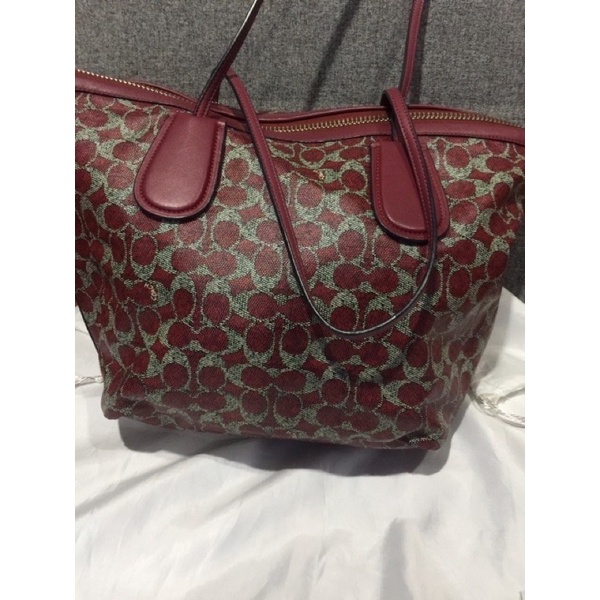 Coach shopping bag 33504 ของแท้ Shopee Thailand