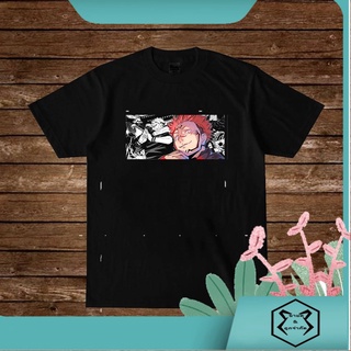 2022Jujutsu Kaisen เสื้อยืดลําลองสําหรับผู้ชายผู้หญิง Unisex แขนสั้นพิมพ์ลาย Sukuna Anime Yuji Itadori Megumi Fushiguro