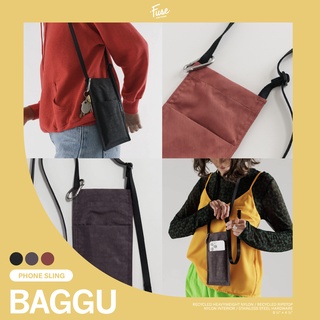 BAGGU Phone Sling กระเป๋าใส่โทรศัพท์ กระเป๋าสตางค์ ห้อยคอ แบรนด์ Baggu นำเข้าจากประเทศอเมริกา