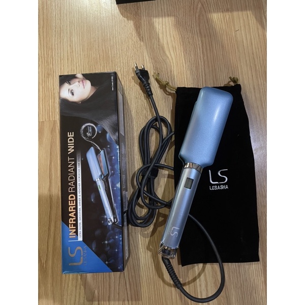 LESASHA เครื่องหนีบถนอมเส้นผม Infrared Radiant Wide Hair Straightener รุ่น LS1093 เครื่องหนีบผม